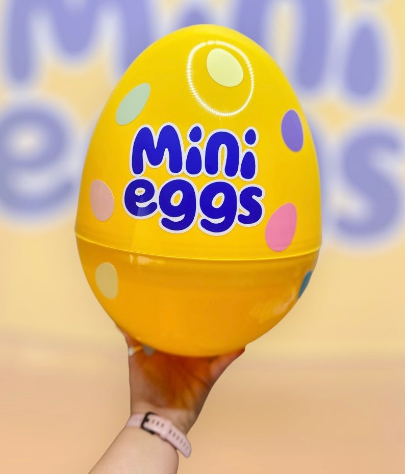 Giant 14inch personalised fillable mini egg egg gift