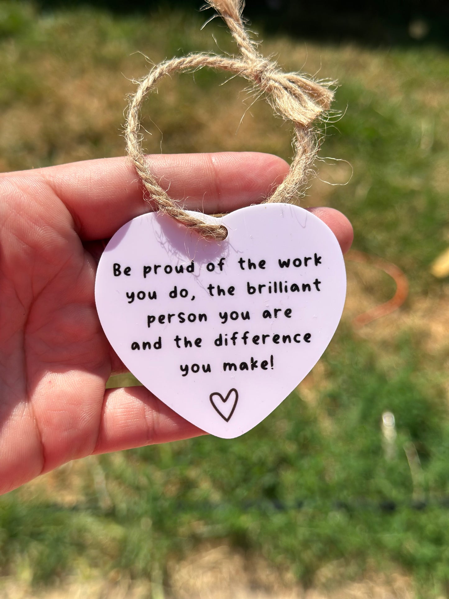 Teacher gift hanger / tag