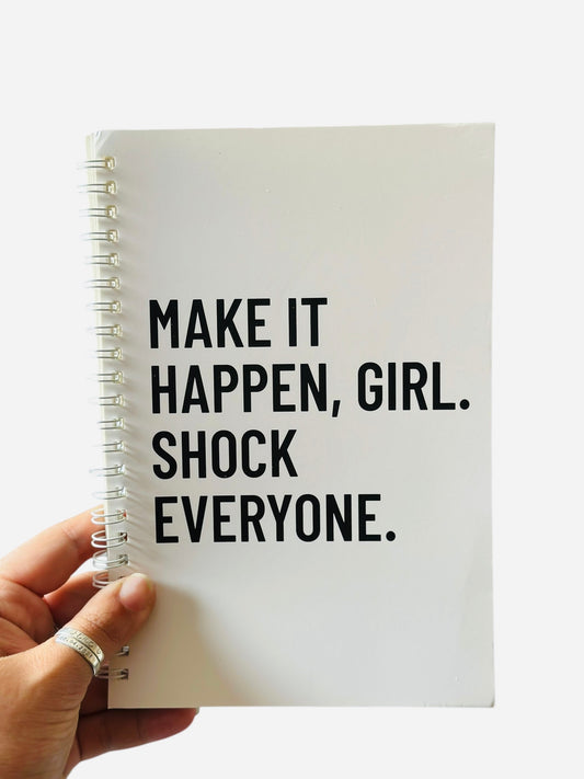 A5 funny ADHD notebook organiser gift notepad