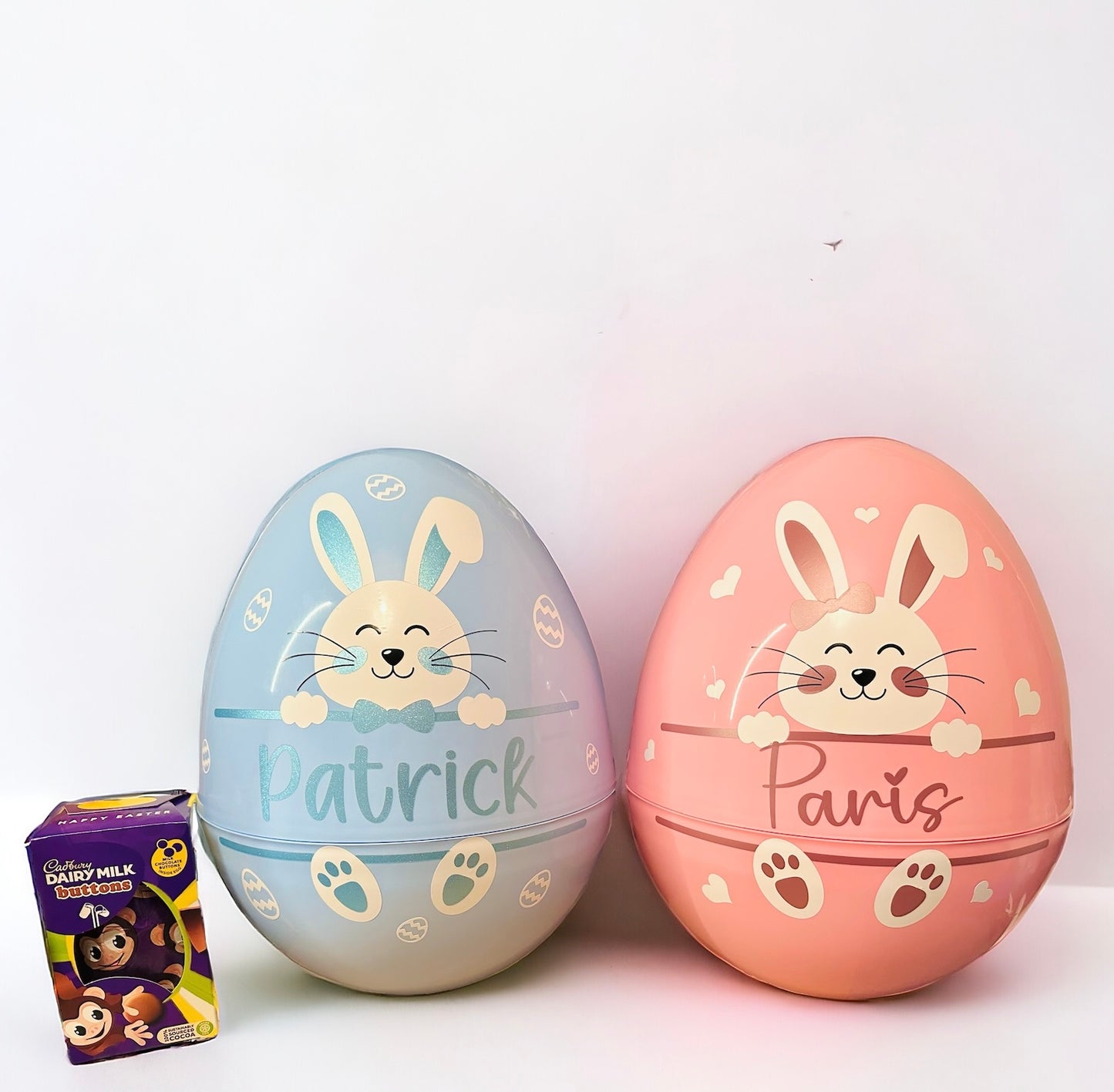 GIANT jumbo personalised fillable Easter egg gift 14 inch