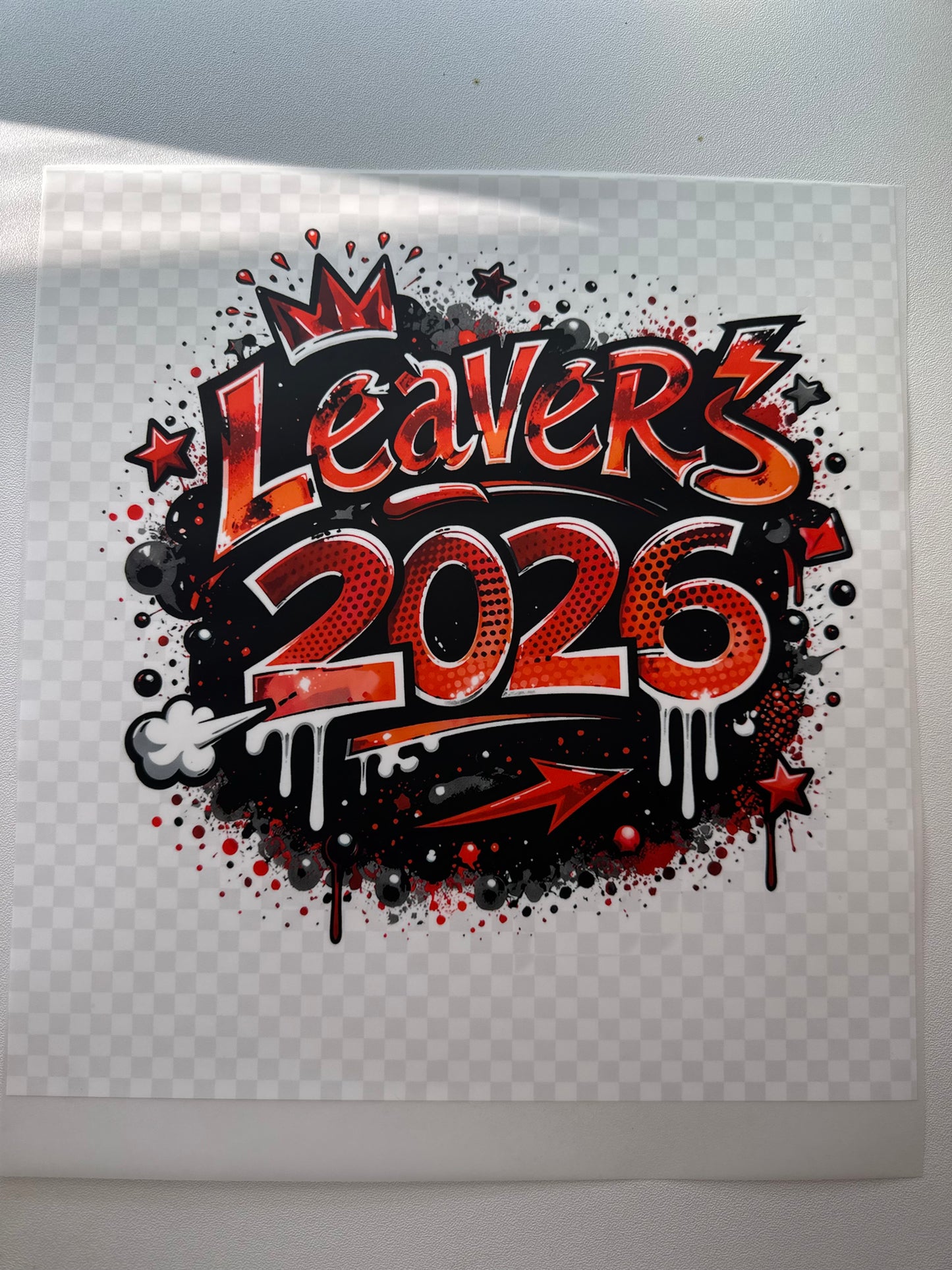 School Leavers 2026 DIY DTF Iron On Transfer | Pay What You Want