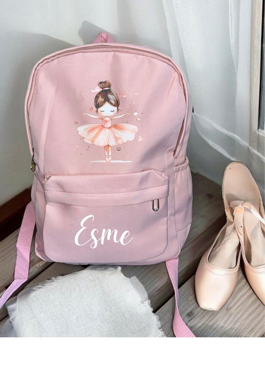Personalised Ballerina dance bag