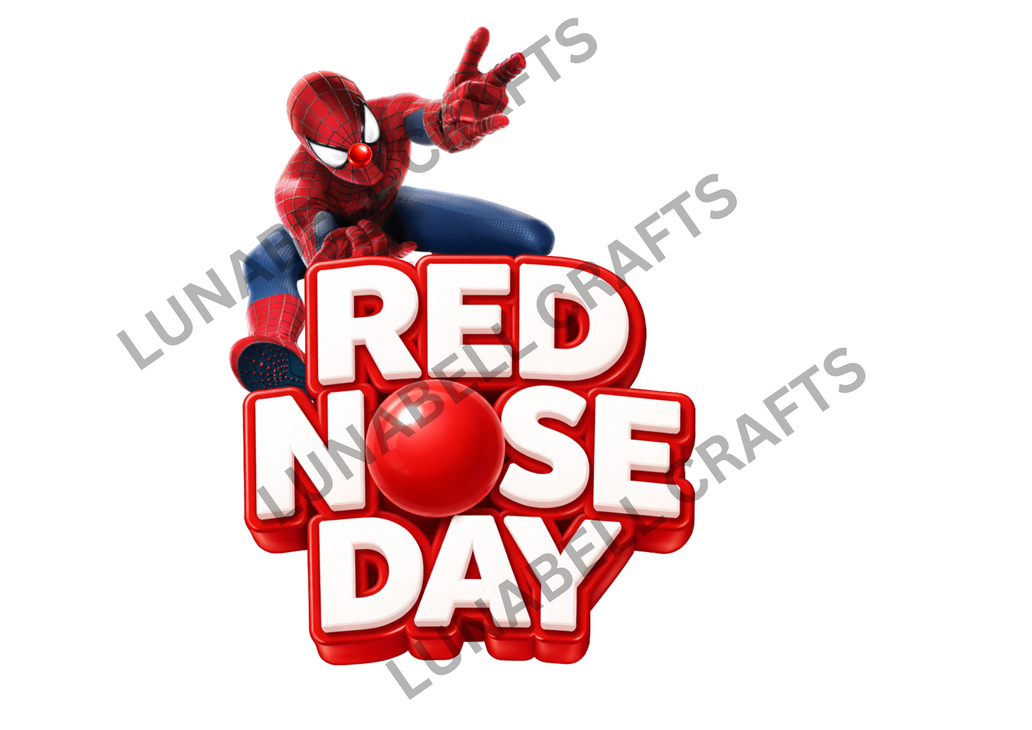 Kids character Red Nose Day Tshirt