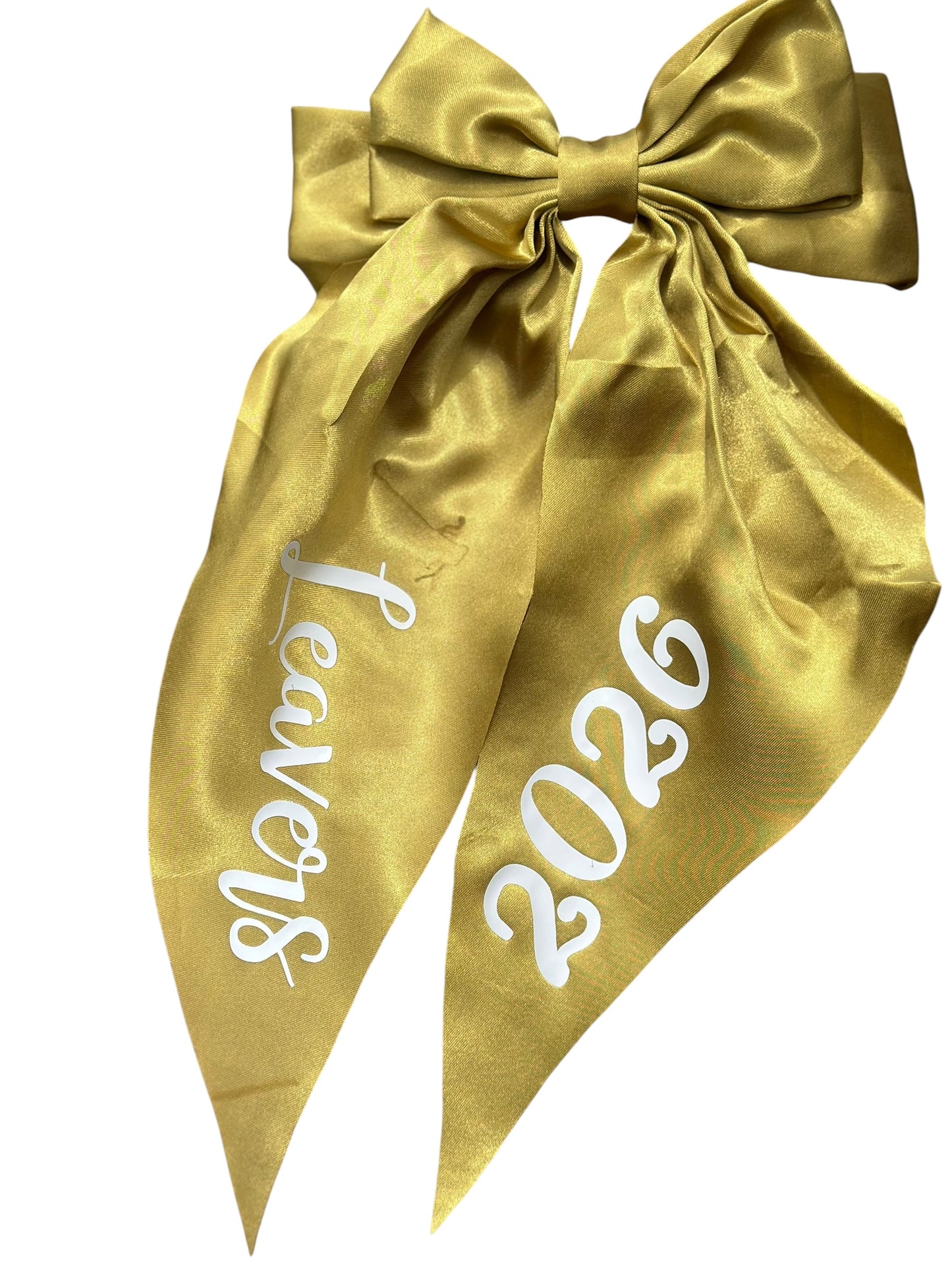 Large 40cm school leavers clip in hair bow