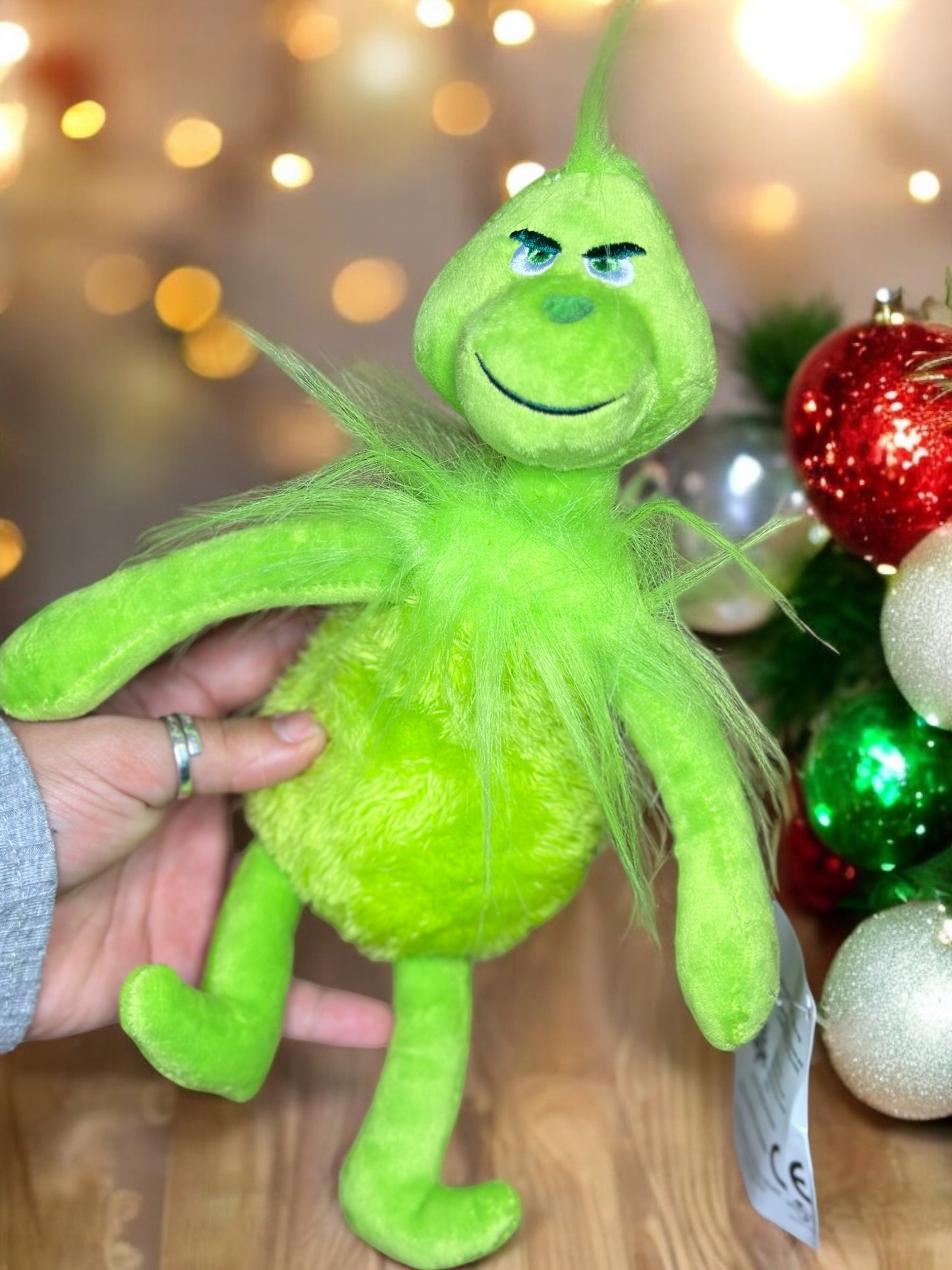 PERSONALISED GRINCH PLUSH TOY 30cm