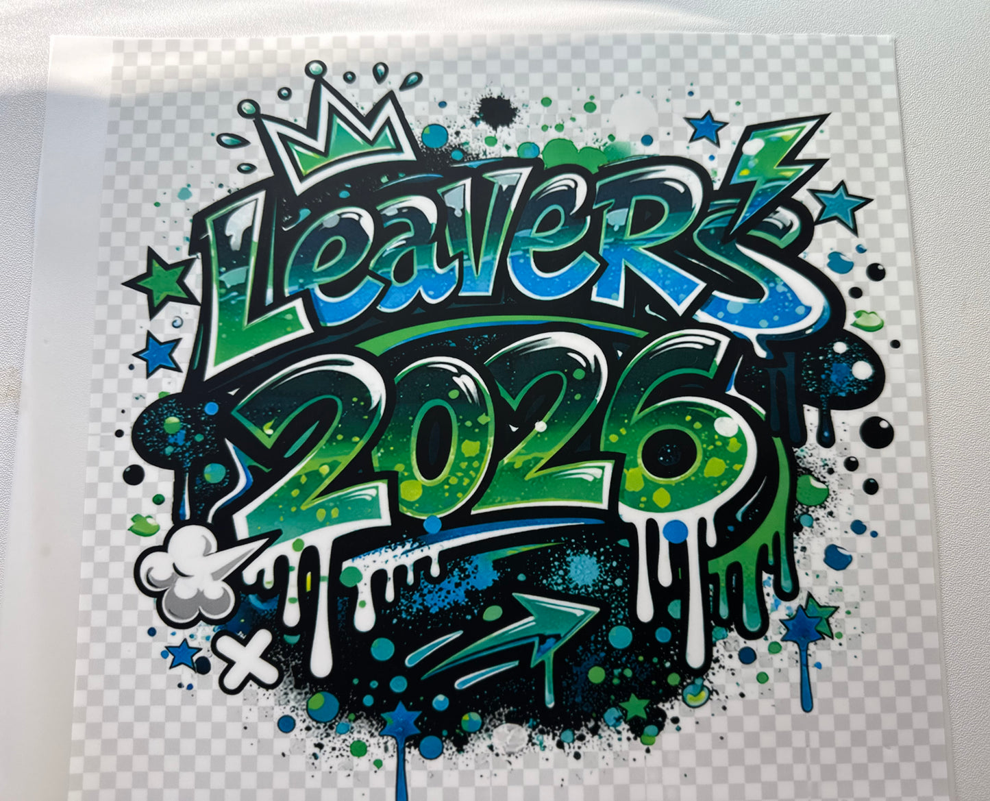 School Leavers 2026 DIY DTF Iron On Transfer | Pay What You Want