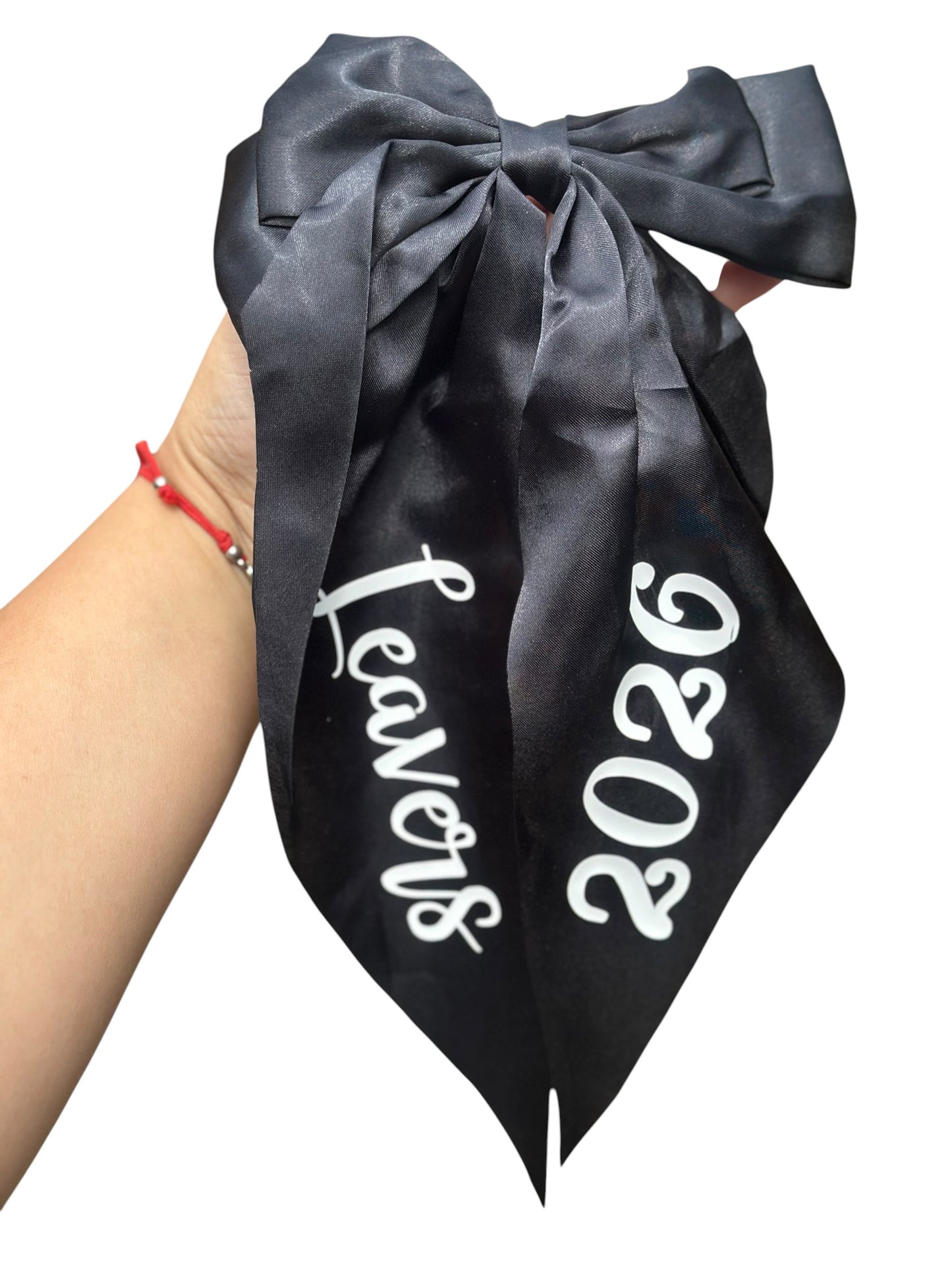 Large 40cm school leavers clip in hair bow