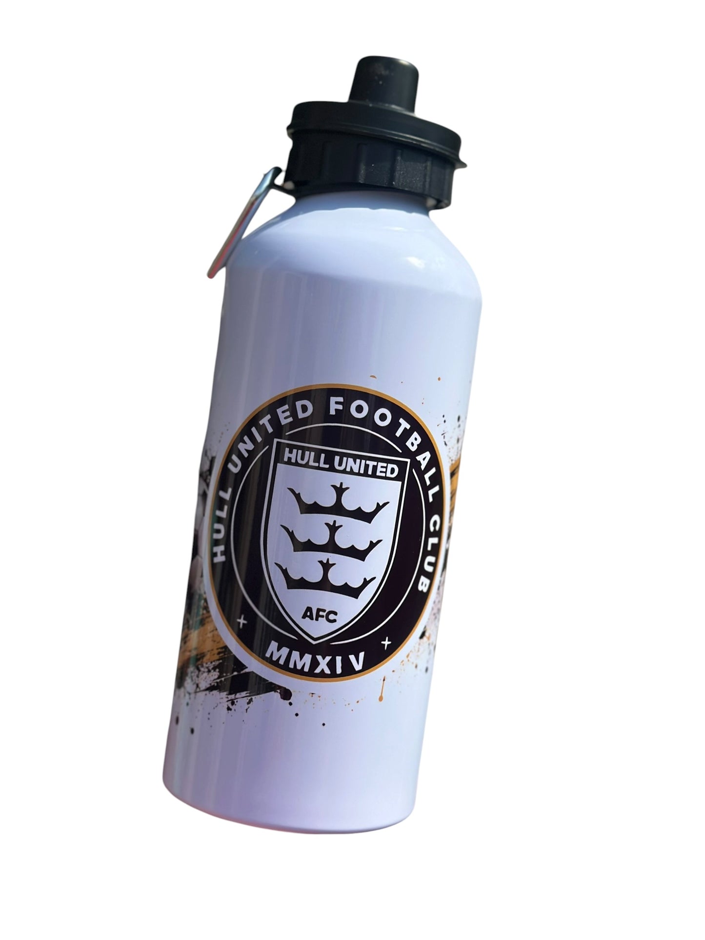 Custom Football Team Water Bottle | Personalised Sports Bottle | Football Fan Gift | Custom Team Logo Bottle | Kids Sports Water Bottle