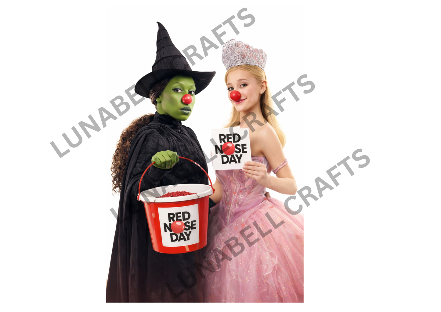 Kids character Red Nose Day Tshirt