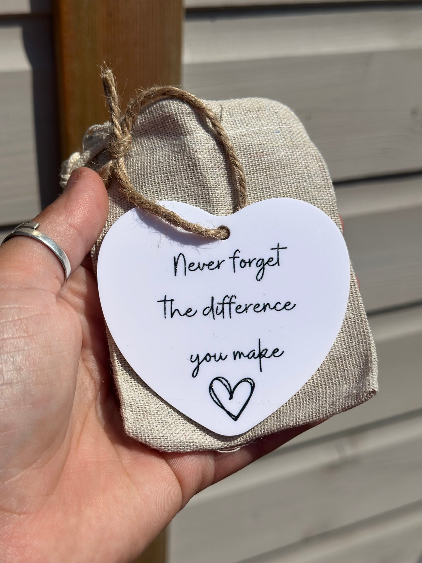 Teacher gift hanger / tag