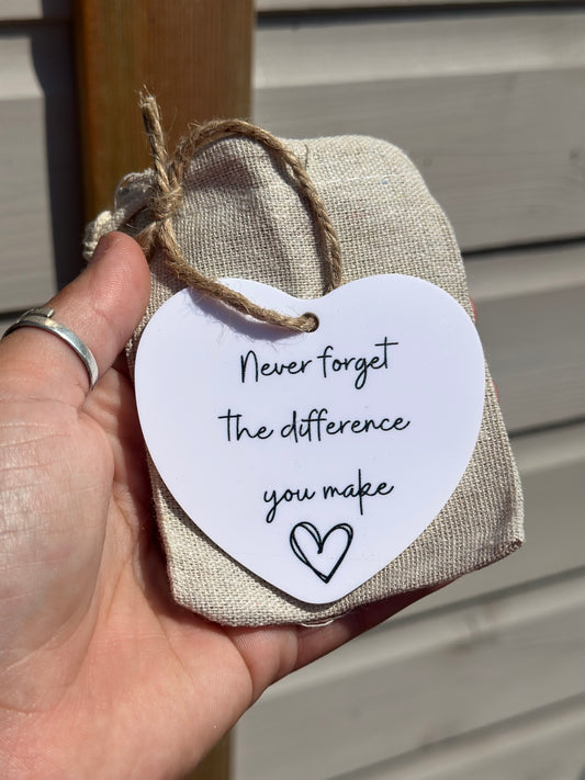 Teacher gift hanger / tag