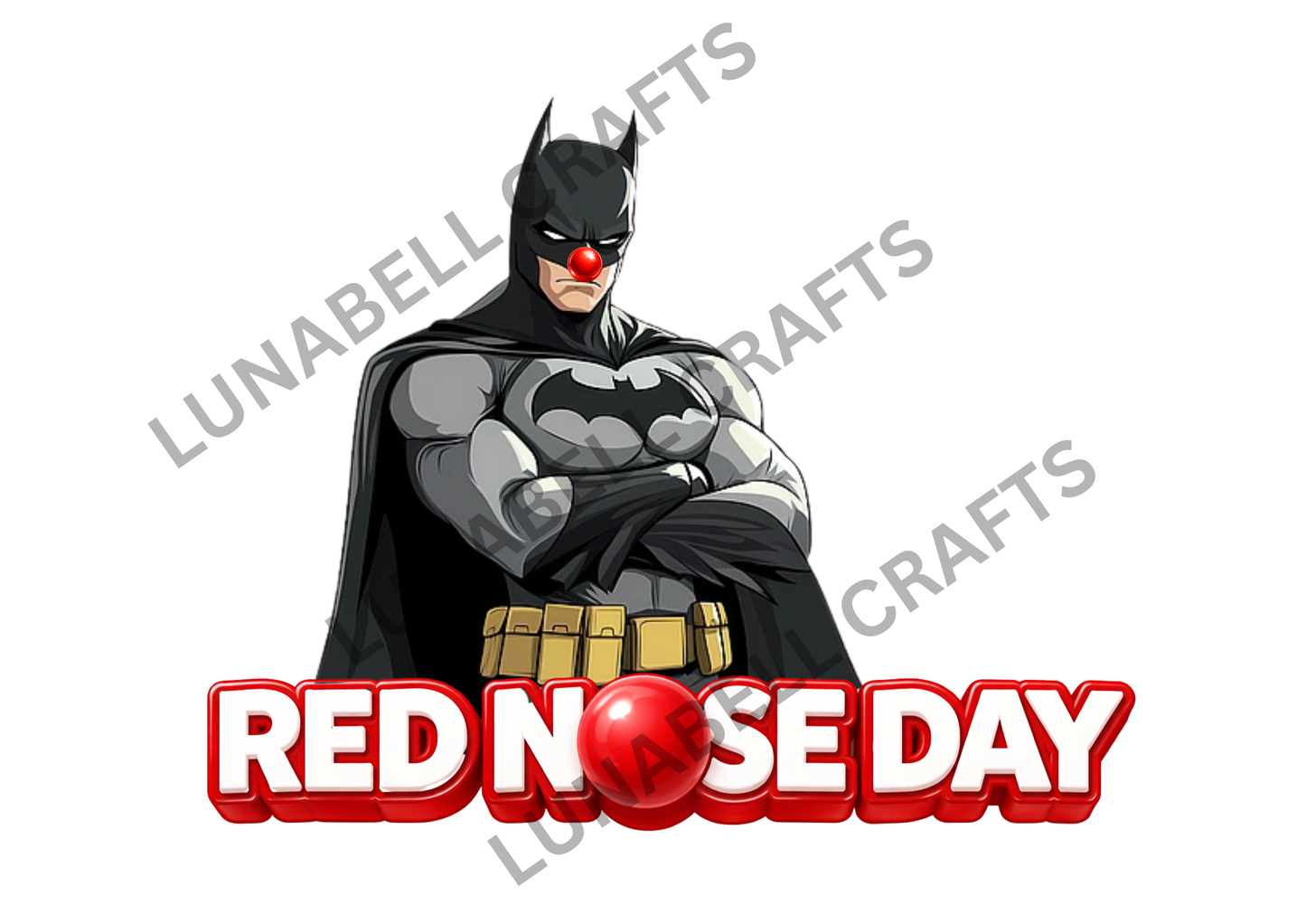 Kids character Red Nose Day Tshirt