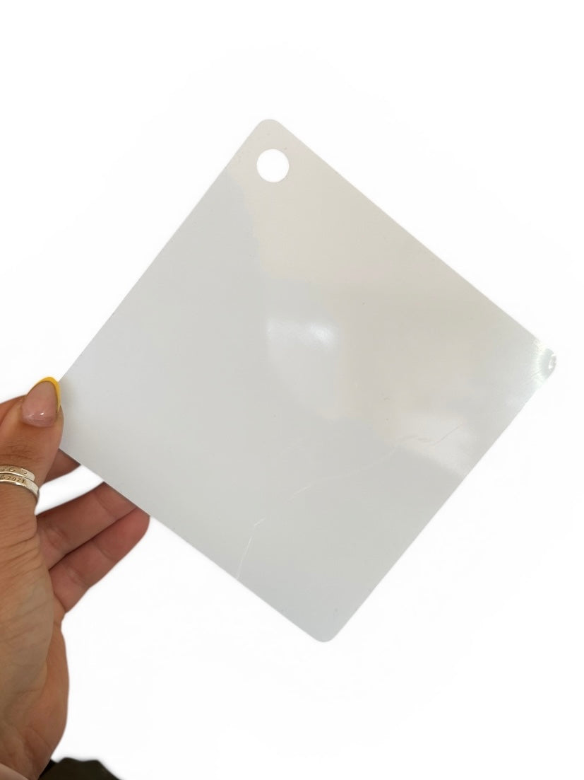 Custom Logo Window Sign with Suction Cup | 14cm Business Branding Sign | QR Code Display | Small Business Marketing | Car or Office Window Sign