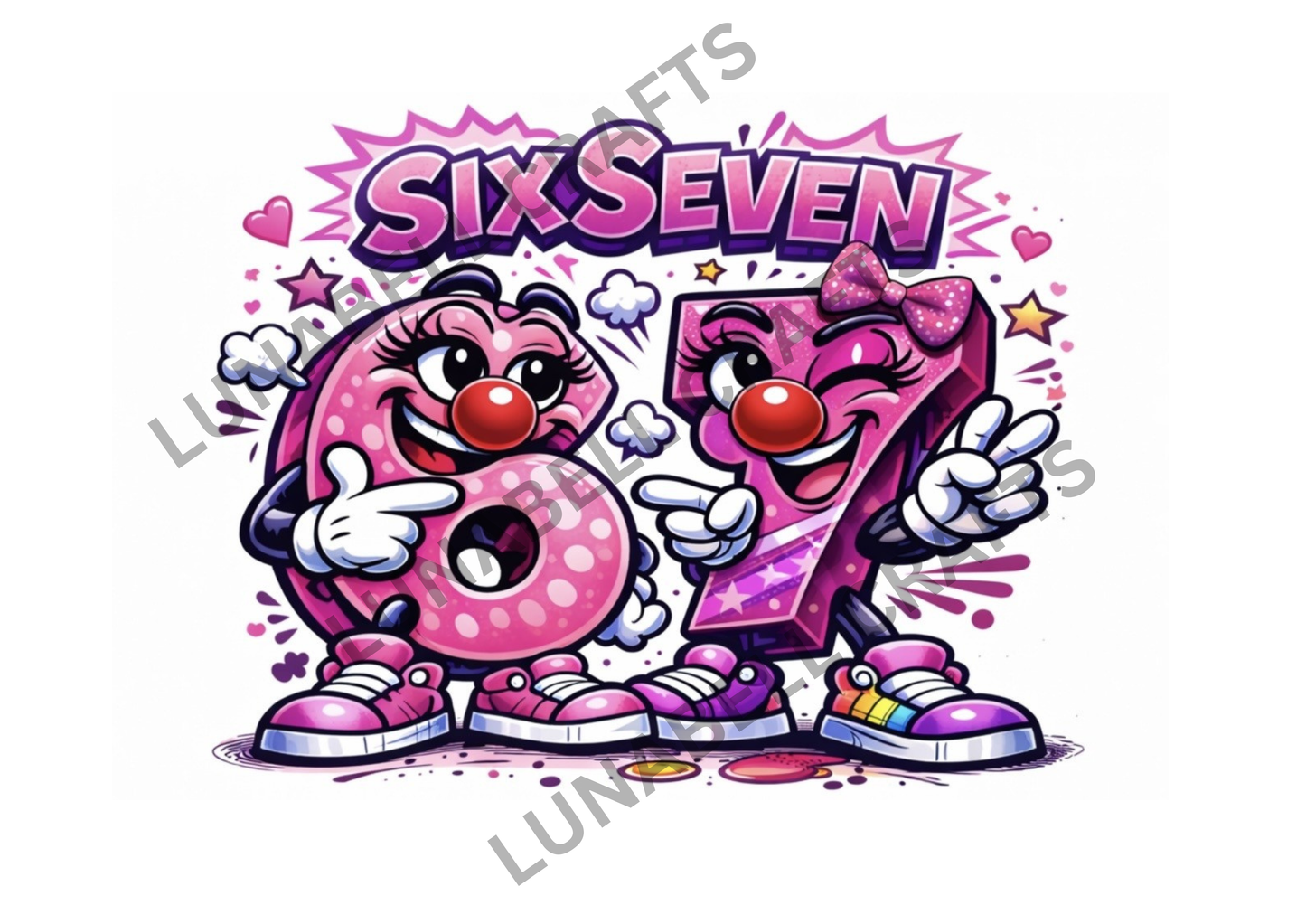 Kids character Red Nose Day Tshirt