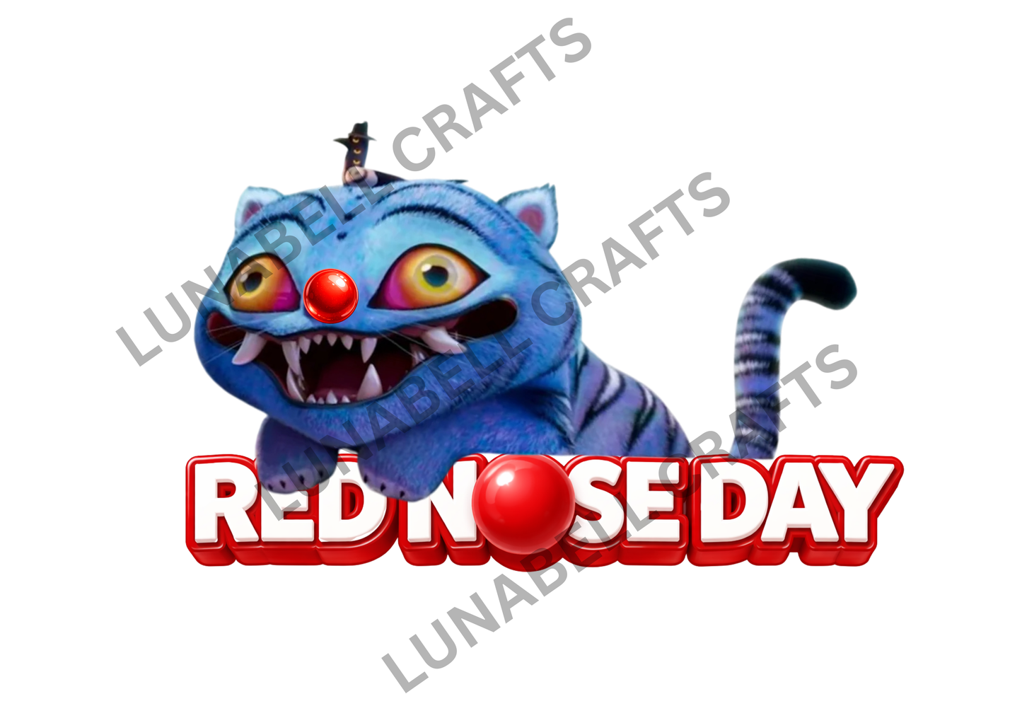 Kids character Red Nose Day Tshirt