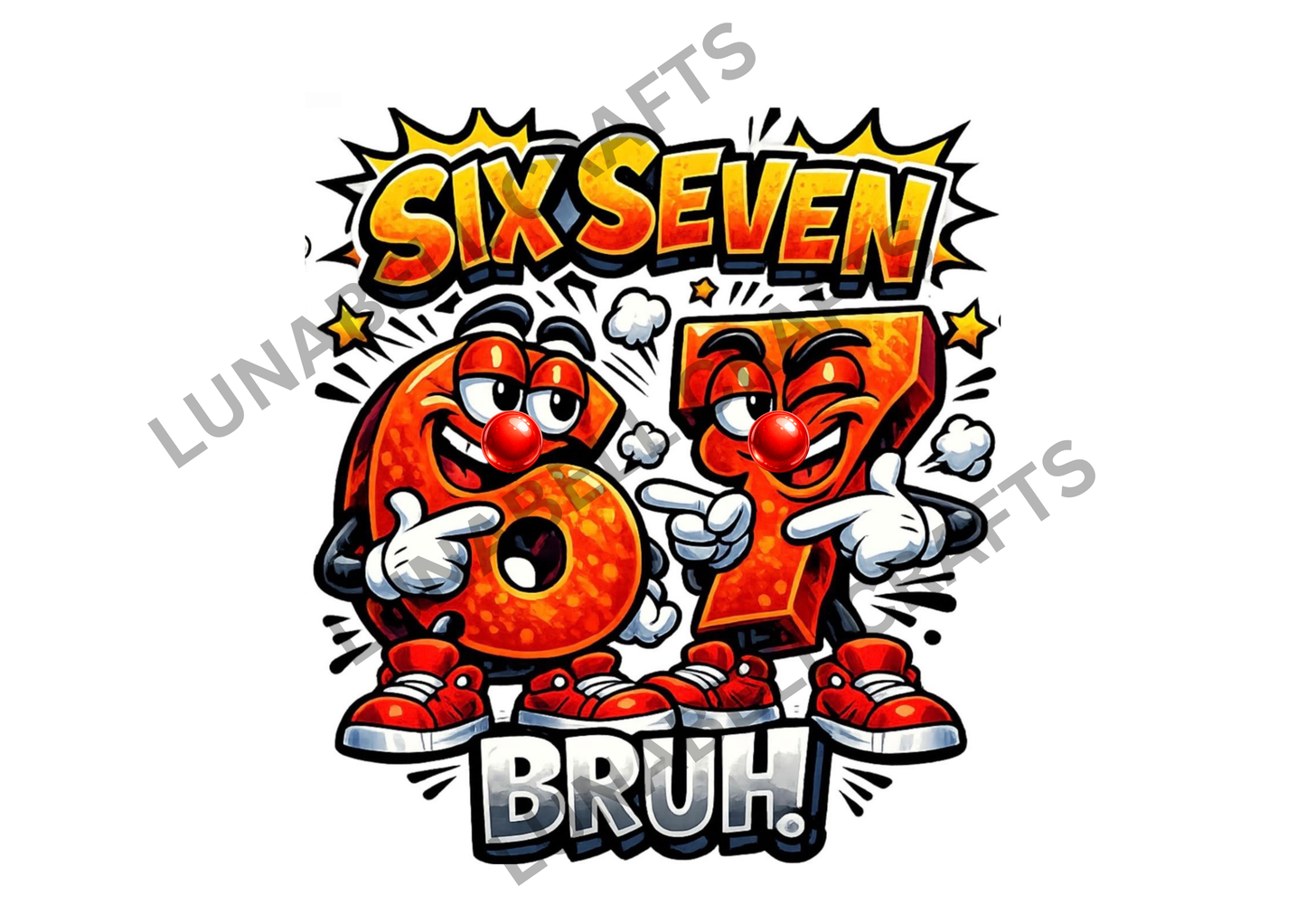 Kids character Red Nose Day Tshirt