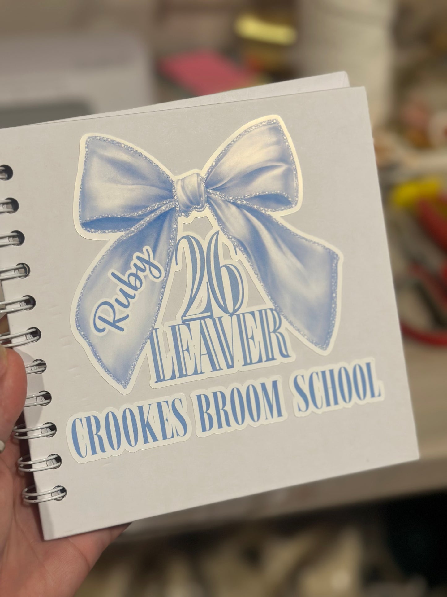 Year 6 Leavers Signing Pad | School Memory Book | Class Autograph Book | End of Primary School Keepsake | Personalised Leavers Gift