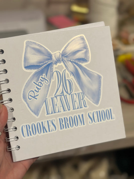 Year 6 Leavers Signing Pad | School Memory Book | Class Autograph Book | End of Primary School Keepsake | Personalised Leavers Gift