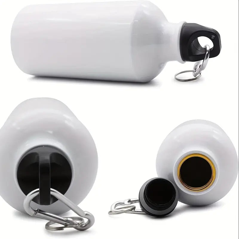 CAMPING HIKING THEME GIFT THERMAL WATER BOTTLE 600ML