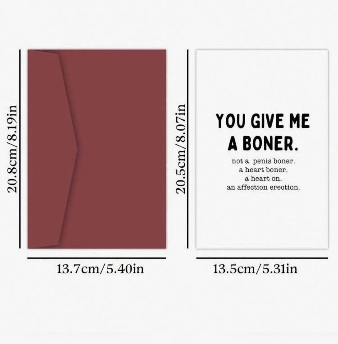 Valentines cards - cheeky naughty funny rude cards for couples gifts