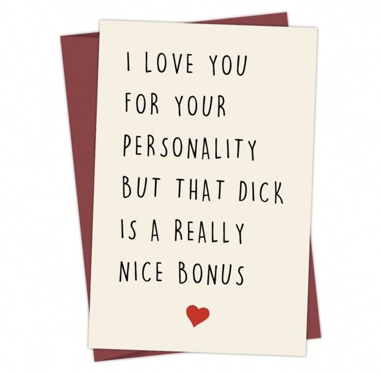 Valentines cards - cheeky naughty funny rude cards for couples gifts