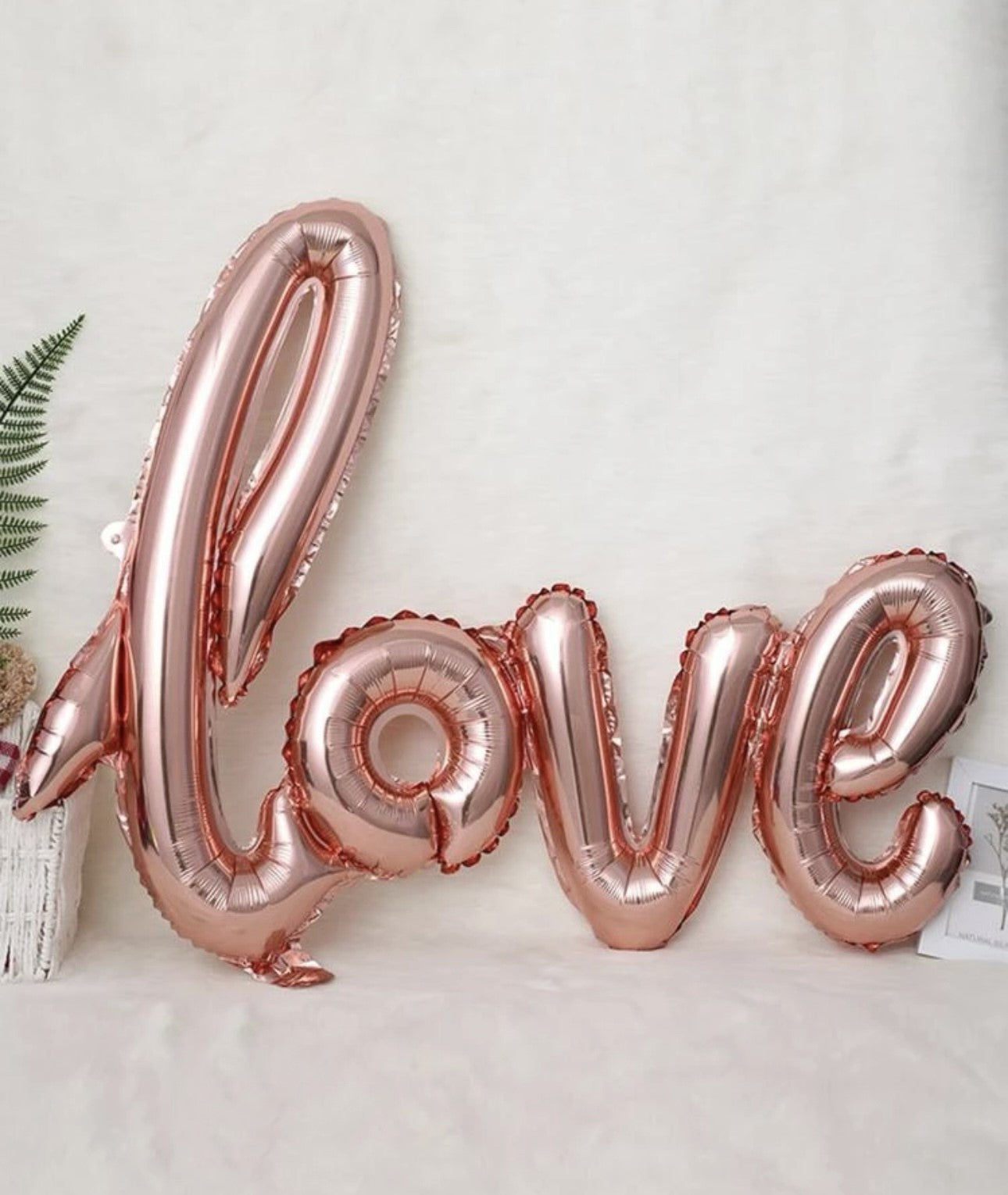 Giant valentines foil balloons