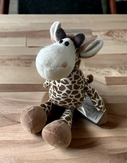 Soft plush safari themed animal toy